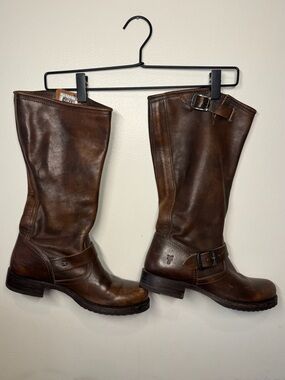 Frye Veronica Slouch Boot (Wide Calf)-
Dark Brown Wide 9 Wide Calf